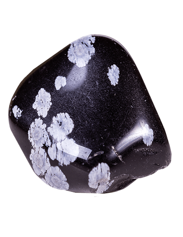 Purity Stone: Snowflake Obsidian